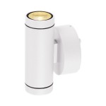SLV 233231 GUNNSY WALL UP/DOWN Wandleuch- te, sandy white, 2x6W LED, 3000K