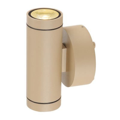 SLV 233233 GUNNSY WALL UP/DOWN Wandleuch- te, sandy beige, 2x6W LED, 3000K