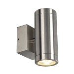 SLV 233312 ASTINA STEEL LED Wandleuchte, rund, Edelstahl 316