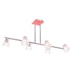 Светильник ЭкономСвет 23353/6CR+RED CL
