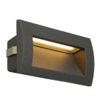 SLV 233625 DOWNUNDER OUT LED M Wand- einbauleuchte, anthrazit