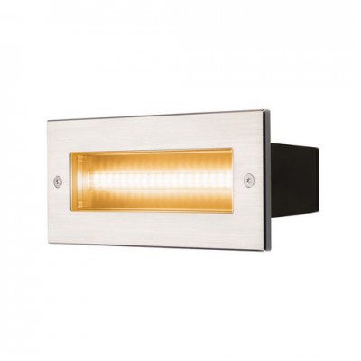 233650 SLV BRICK LED SYMETRIC светильник встраиваемый IP65 с LED 9Вт (11Вт), 3000К, 40°, 950лм, сталь