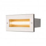 233651 SLV BRICK LED SYMETRIC PRO светильник встраиваемый IP65 с LED 9Вт (11Вт), 3000К, 40°, 950лм, сталь