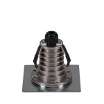 SLV 233692 DASAR PREMIUM HV, Boden- einbauleuchte, eckig, 6W, 24°, 3000K