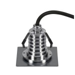 SLV 233706 DASAR PREMIUM HV PRO, Boden- einbauleuchte, eckig, 6W, 60°, 3000K