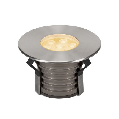 SLV 233712 DASAR PREMIUM HV, Bodeneinbau- leuchte, rund, 17W, 24°, 3000K