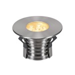 SLV 233722 DASAR PREMIUM HV PRO, Boden- einbauleuchte, rund, 17W, 24°, 3000K