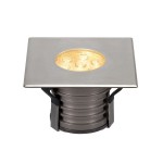 SLV 233736 DASAR PREMIUM HV, Bodeneinbau- leuchte, eckig, 17W, 60°, 3000K