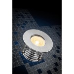 SLV 233766 DASAR PREMIUM HV PRO, Boden- einbauleuchte, rund, 50W, 60°, 3000K