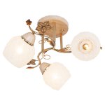 Люстра эконом Экономсвет 233LM/3FGD WT