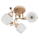 Люстра эконом Экономсвет 233LM/3FGD WT