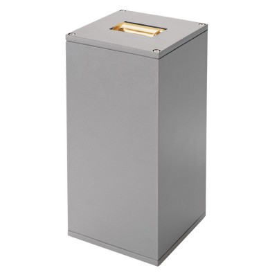 234514 SLV BIG THEO LED BEAM светильник настенный IP44 с LED 6.2+17.5Вт (29Вт), 3000К, 2°+24°, 2130лм, серебр.