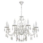 Люстра классическая с хрусталем Экономсвет 2346/8WG