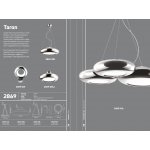 Люстра потолочная Odeon light 2869/28LC TARON