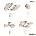 Люстра Citilux CL161141 Берген