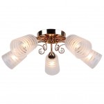 Потолочный светильник Escada 239/5PL E14*40W Gold