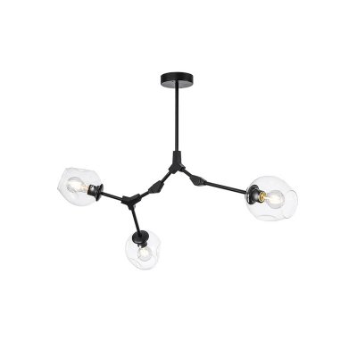 Люстра Адель Branching Bubble Chandelier L3 Black Tinted ImperiumLoft 239847-22