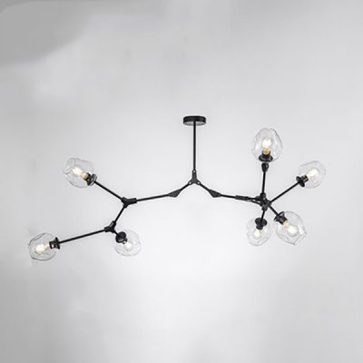 Люстра Адель Branching Bubble Chandelier L7 Black Tinted ImperiumLoft 239850-22 Люстра Адель Branching Bubble Chandelier L7 Black Tinted ImperiumLoft 239850-22