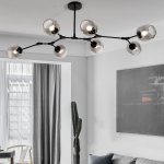 Люстра Адель Branching Bubble Chandelier L11 Black Amber ImperiumLoft 239861-22