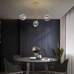 Люстра Адель Branching Bubble Chandelier L11 Black Amber ImperiumLoft 239861-22