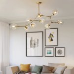 Люстра Адель Branching Bubble Chandelier L11 Black Amber ImperiumLoft 239861-22