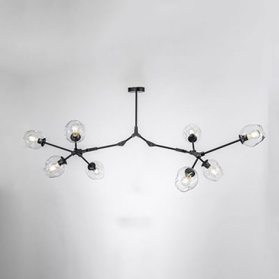 Люстра Адель Branching Bubble Chandelier L11 Black Amber ImperiumLoft 239861-22 Люстра Адель Branching Bubble Chandelier L11 Black Amber ImperiumLoft 239861-22
