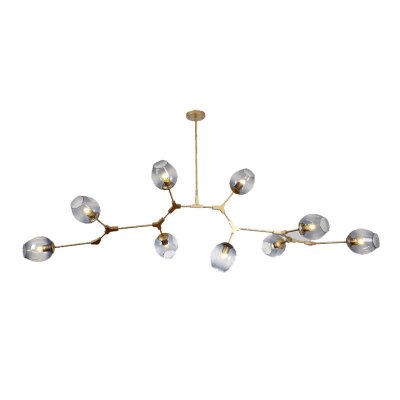 Люстра Адель Branching Bubble Chandelier L11 Brass Tinted ImperiumLoft 239875-22