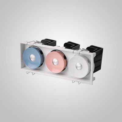 Встраиваемый светодиодный светильник GIDO L3 Blue Pink White ImperiumLoft 239895-23