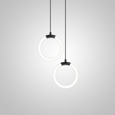 Подвесной светильник NILS DUO D20 Black ImperiumLoft 239899-23