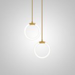 Подвесной светильник NILS DUO D20 Brass ImperiumLoft 239901-23