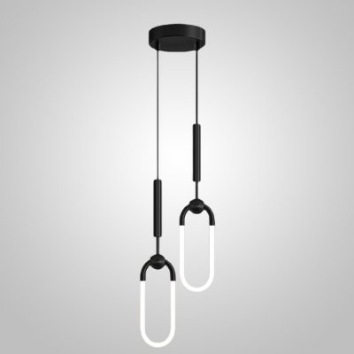 Подвесной светильник FINNUR DUO A H30 Black ImperiumLoft 239908-23