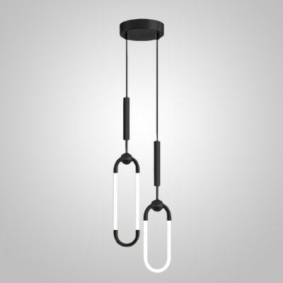 Подвесной светильник FINNUR DUO B H40 Black ImperiumLoft 239911-23