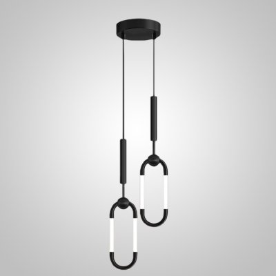 Подвесной светильник FINNUR DUO C H30 Black ImperiumLoft 239913-23