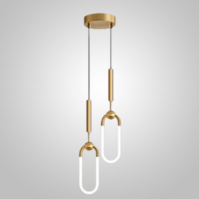 Подвесной светильник FINNUR DUO A H30 Brass ImperiumLoft 239915-23