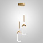 Подвесной светильник FINNUR DUO A H30 Brass ImperiumLoft 239915-23