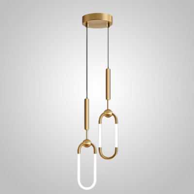 Подвесной светильник FINNUR DUO B H30 Brass ImperiumLoft 239917-23