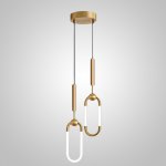 Подвесной светильник FINNUR DUO B H30 Brass ImperiumLoft 239917-23