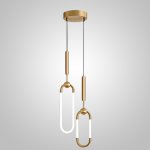 Подвесной светильник FINNUR DUO B H40 Brass ImperiumLoft 239918-23