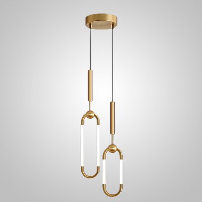 Подвесной светильник FINNUR DUO C H40 Brass ImperiumLoft 239920-23 Подвесной светильник FINNUR DUO C H40 Brass ImperiumLoft 239920-23