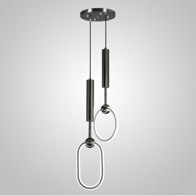 Подвесной светильник FINNUR B DUO B Black ImperiumLoft 239924-23