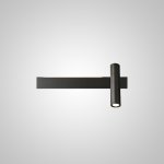 Настенный светильник JENIUS L40 Black Right ImperiumLoft 239942-23