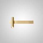 Настенный светильник JENIUS L40 Brass Left ImperiumLoft 239946-23