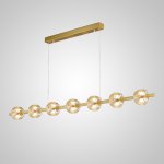 Реечный, рядный светильник SEMUND LONG L150 Brass ImperiumLoft 239996-23