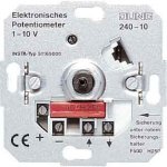 JUNG механизм Светорегулятор поворотный для электронных ПРА (1-10В) (240-10)