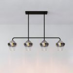 Реечный, рядный светильник CLOVE B Black Grey ImperiumLoft 240001-23