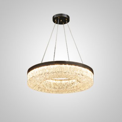Кольцевая люстра OLAGUS ONE А D50 Black ImperiumLoft 240013-23