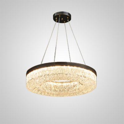 Кольцевая люстра OLAGUS ONE А D60 Black ImperiumLoft 240014-23