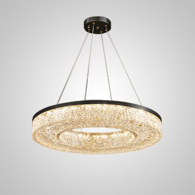 Кольцевая люстра OLAGUS ONE B D60 Black ImperiumLoft 240021-23