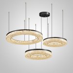 Кольцевая люстра OLAGUS COMBO B Black ImperiumLoft 240029-23