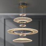 Кольцевая люстра ISTRAL D60+80+60 ImperiumLoft 240036-23